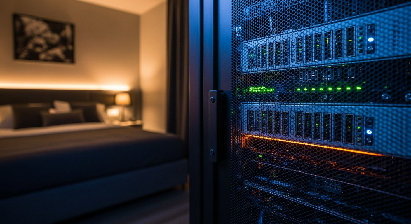 Building a quiet server rack in my bedroom (and why my partner wasn't happy) Adventures: A Personal Technical Story