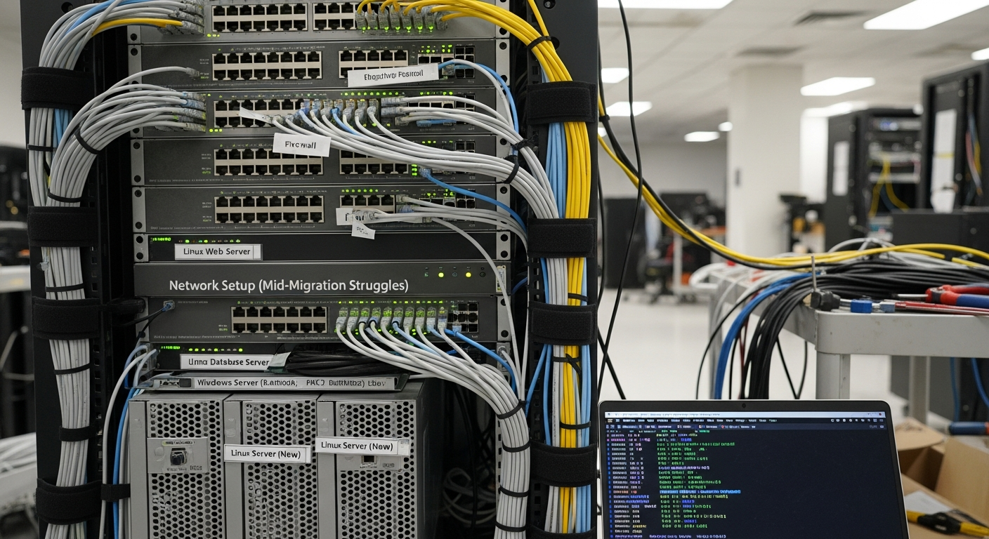 How I Finally Got My journey from Windows Server to Linux: the struggles and victories Working in My Homelab